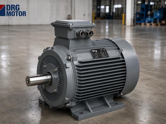 Konveyör ve Bant Taşıma Sistemlerine Yüksek Torklu 4-6 Kutup Motor Tedariki