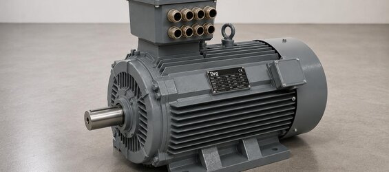Vibration Damping and Quiet Operation in Cast Iron Three-Phase Motors